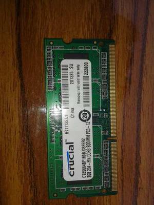 Memoria Ram Ddr3 Para Laptop 2 Gb