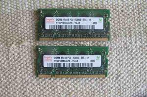 Memoria Ram (ddr 2) Para Laptop 1 Gb