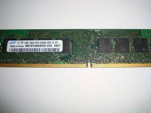 Memorias Ddr2 1gb Usada Samsung Bus 