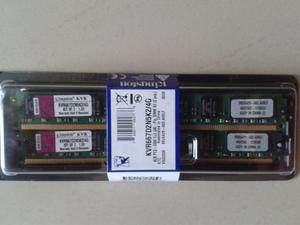 Memorias Kingston Ddr 2 Nuevas! Blister Sellado 2pzas