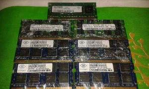 Memorias Ram Ddr2 De Laptop De 1 Gb