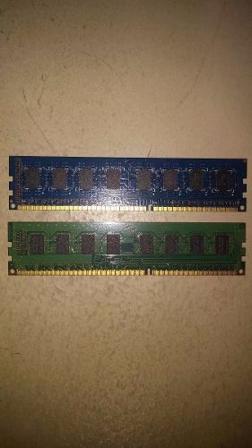 Memorias Ram Ddr3 2gb Vendo O Cambio Por Ddr2 2gb Urgente!!