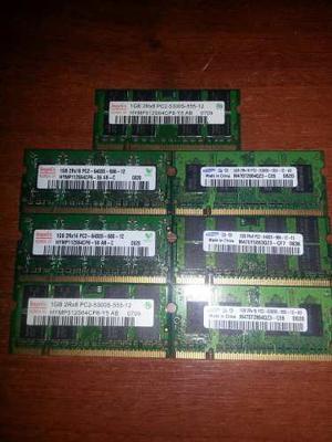 Memorias Ram Para Laptop Ddr 2 De 1gb