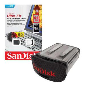 Pendrive Sandisk 64gb Ultra Fit