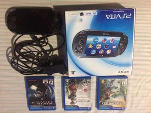 Psp Vita Mas 3 Juegos Y Una Memoria Adicional...(negociable)