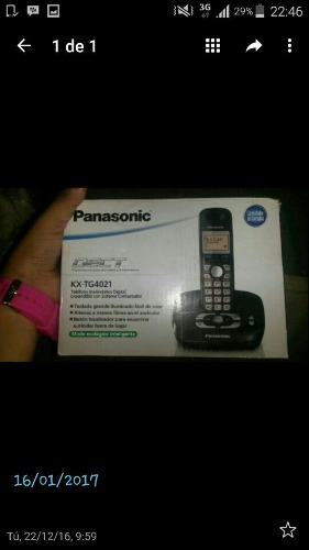 Telefono Inalambrico Panasonic Como Nuevo Sin Detalle