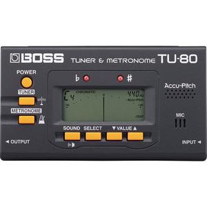 Boss Tuner & Metronome Tu-80