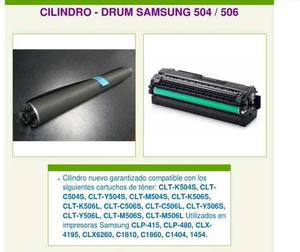 Cilindro Samsung 504s Cfw Clp 415 Clx 