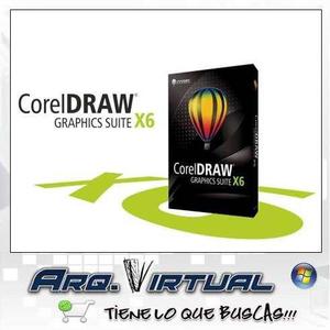 Corel Draw X6 - Permanente Garantizado