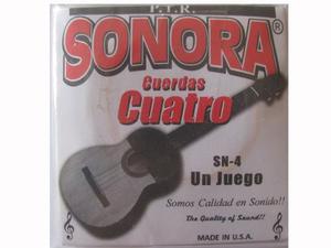 Cuerdas Para Cuatro Profesional Sonora Sn-4