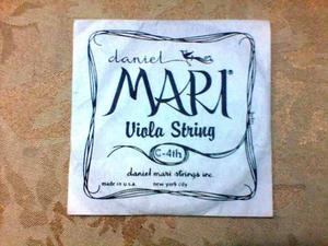 Cuerdas Para Viola Daniel Mari C - 4th
