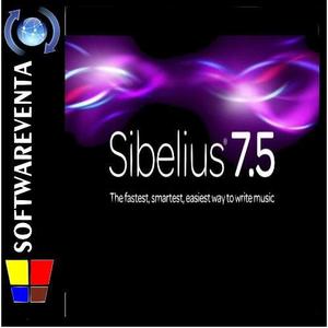 Editor De Partituras Sibelius 7 Para  Bits En Oferta