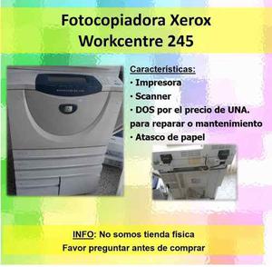Fotocopiadora Multifuncional Xerox Workcentre 245