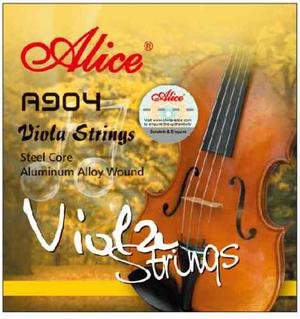 Juego De Cuerdas Alice A904 Para Viola