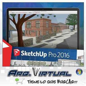 Sketchup Pro  + Vray 2.0 - Permanente Garantizado