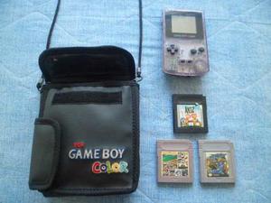 Game Boy Color Con 3 Juegos Y Estuche