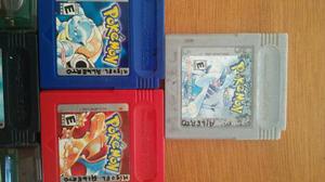 Pokemon Red,blue Y Silver En Combo