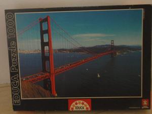 Rompecabezas Golden Gate San Francisco.  Piezas (68x48)