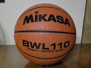 Balón De Basket Mikasa Semicuero Bwl 110