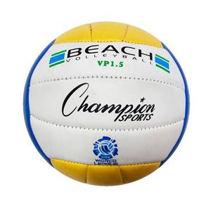 Balon De Micro-voleibol N° 1.5 Pu Tricolor Champion Cosido