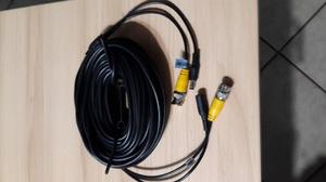 Cables Cámaras Gemelos Video-corriente Con Conectores 18