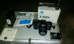 Camara Minolta X300s Con Set Completo
