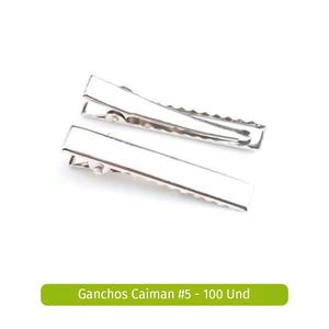 Ganchos Caiman #5 Paq 100 Und