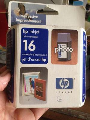 Hp Inkjet Print Cartidge 16 Photo