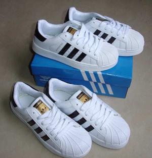 Kp3 Zapatos Adidas Superstar Clasicos Para Niños 25 Al 35