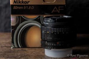 Lente Nikon 50mm F1.8d