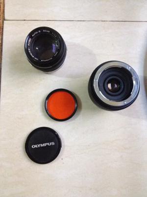 Lente Olympus 50mm Con Macro Focusing Y Filtro