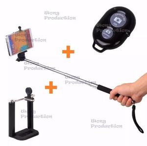 Monopod Bluetooth Baston Selfies Palo Selfie Camaras Celular