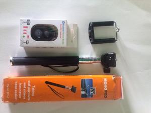 Monopod Bluetooth Baston Selfies Palo Selfie Camaras Celular