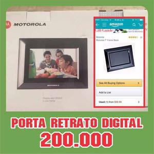 Porta Retrato Digital Marca Motorola