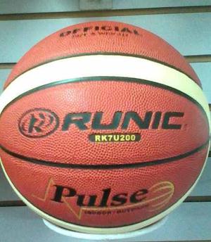 Runic Balon Basketball De Cuero Pulse
