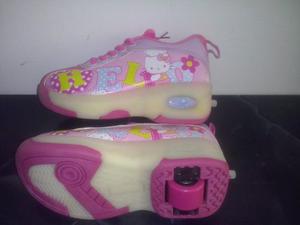 Zapatos De Niña Con Ruedas De Hello Kitty