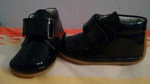 Zapatos Magus Baby Line Negro Patente