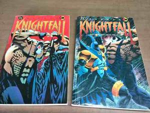 Batman: Knightfall Partes 1 Y 2 Importados En Ingles