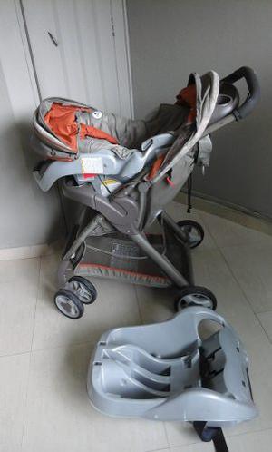 Coche Y Portabebe Con Base Para El Carro Graco Unisex