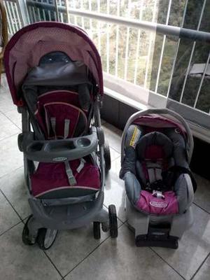 Coche Y Portabebe Graco De Niña Nuevo