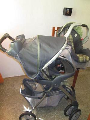 Combo Graco Unisex Coche + Silla Portabebe Con Base P Auto