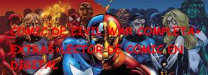 Comic De Civil War Completo+extras+lector De Comic En Digita