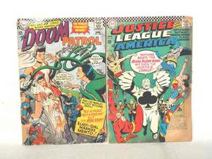 Dc Comics Justice League Of America Y Doom Patrol
