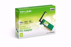 Tarjeta De Red Wifi Tp Link 54mbps Inalambrica - Tl Wn350g