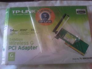 Tarjeta Inalambrica Tp-link Pci Adapter 54mbps