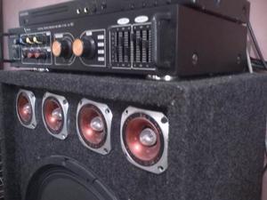 Amplificador Planta Nippon Dj-80 + 2 Cajones Negociable