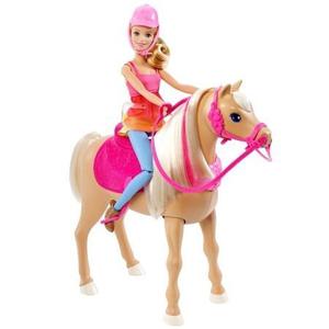 Barbie Con Caballo Paseo Divertido. Original De Mattel