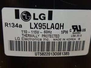 Compresor Lg 1/3hp Lx95laqh