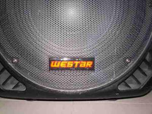 Corneta Amplificada Wester Audio watts Bluetooth Usb