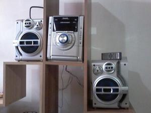 Equipo De Sonido Panasonic 5 Cds Radio Repodroductor